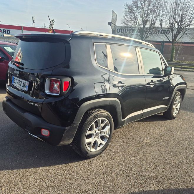 Jeep Renegade Jeep Renegade 1.4 MULTIAIR S&S 140 LIMITED ADVANCED TE Noir de 2016