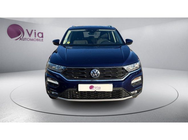 Volkswagen T Roc 1.5 TDI 115 Lounge BVM6 - CAMERA DE RECU BLEU FONCE de 2019