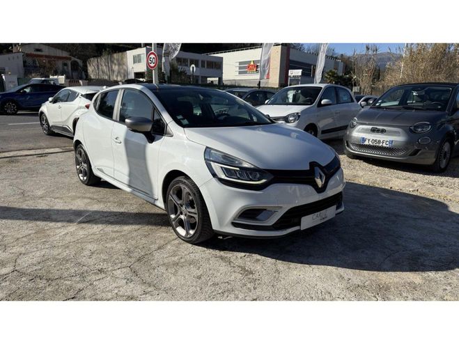 Cliquer pour voir la photo suivante Renault Clio 1.2 Energy TCe 120cv GT Line Blanche de 2017