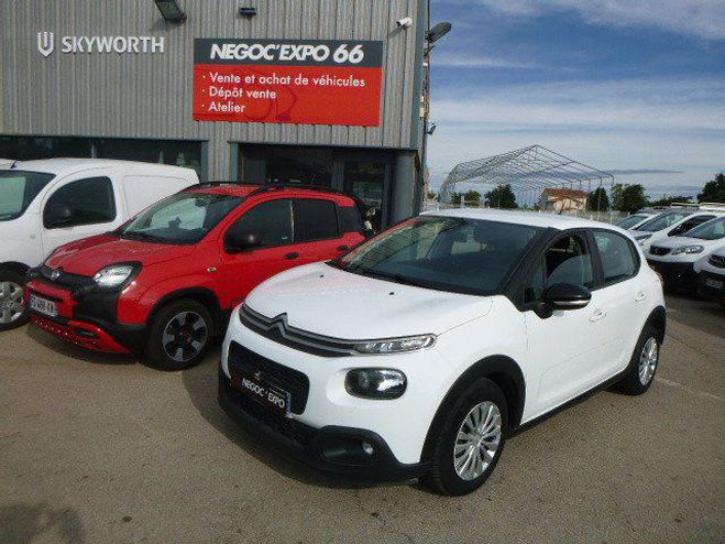 Citroen C3 HDI 100CV 2PLACES Socit Feel Blanc de 2019