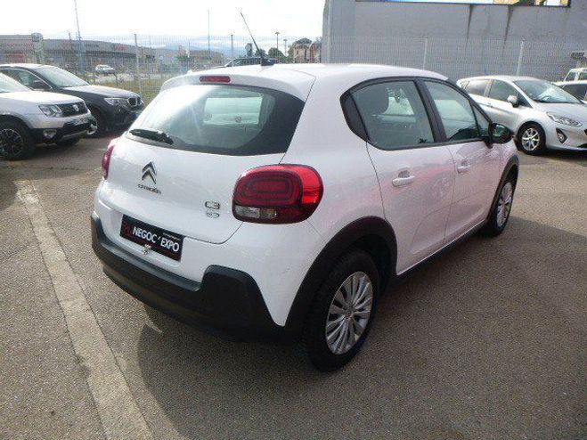 Citroen C3 HDI 100CV 2PLACES Socit Feel Blanc de 2019