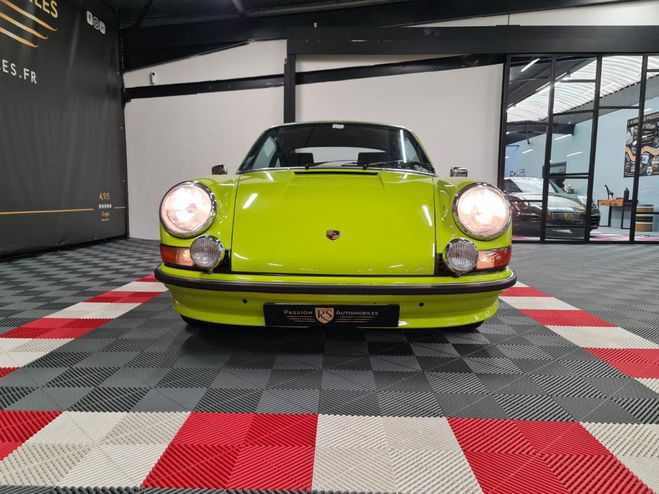 Porsche 911 2.4L S 190 CH ? Restaure - Expertise Vert Tilleul de 1973