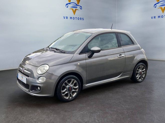 Fiat 500 1.2 8v 69ch S * ENTRETIEN COMPLET / CONS GRIS F de 2014