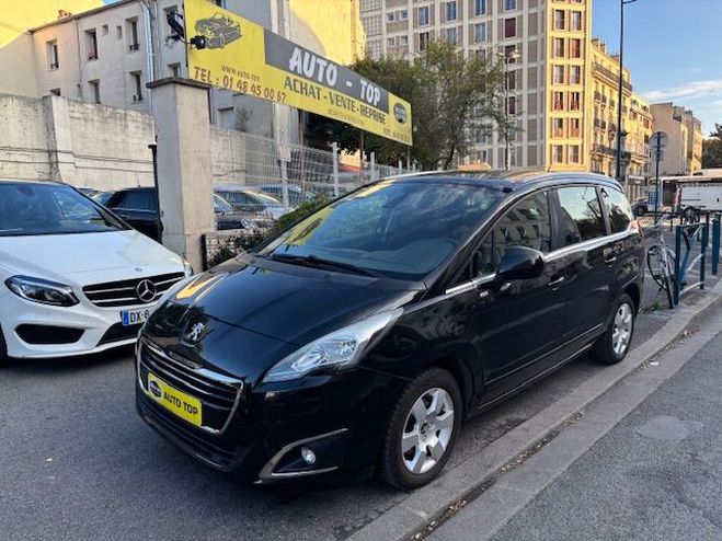 Cliquer pour voir la photo suivante Peugeot 5008 1.6 BLUEHDI 120CH ACTIVE BUSINESS S&S 7P NOIR de 2017