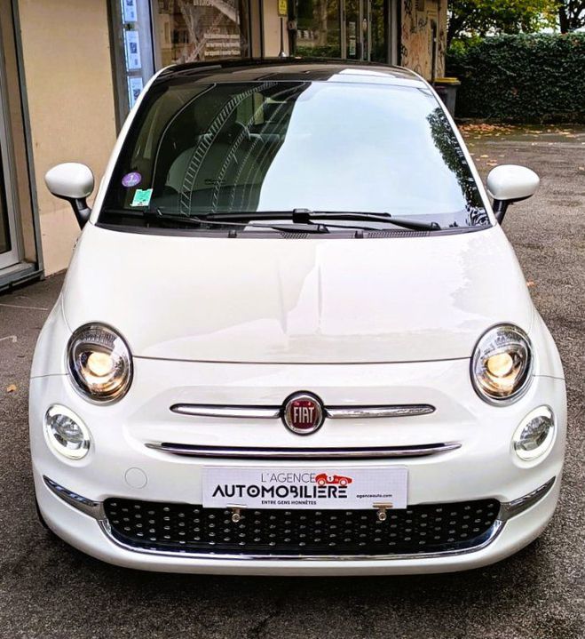Fiat 500 HYBRIDE 1.0 70 CH DOLCEVITA BSG *TOIT OU Blanc de 2022