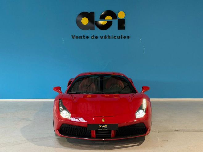 Ferrari 488 Ferrari 488 GTB 3.9 V8 670 TVA RECUP Rouge métallisé de 2016