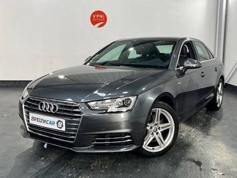  Voir détails -Audi A4 V (B9) 2.0 TDI 150ch S line S tronic 7 à Guipavas (29)