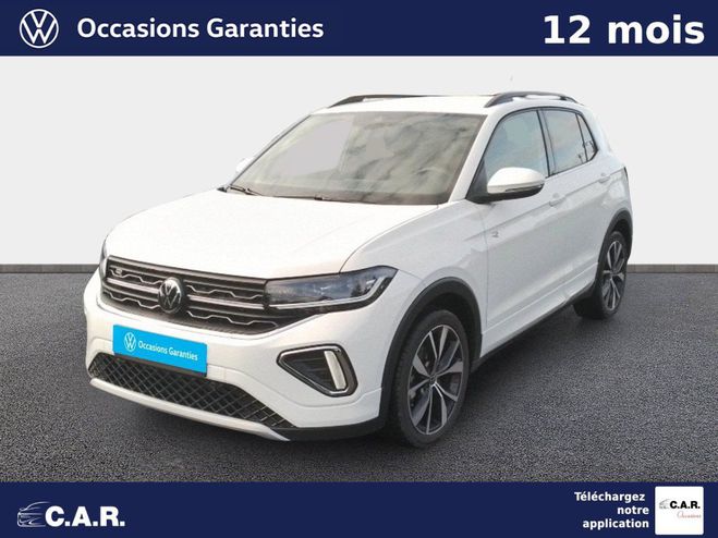 Cliquer pour voir la photo suivante Volkswagen T Cross 1.0 TSI 116 Start/Stop DSG7 R-Line Editi Blanc de 2025