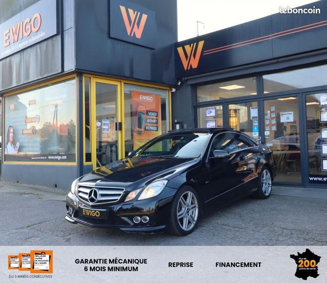Cliquer pour voir la photo suivante Mercedes Classe E COUPE 3.0 350 CDI 230 CH BLUEEFFICIENCY  Noir de 2010