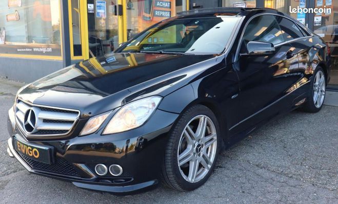 Mercedes Classe E Mercedes Classe E COUPE 3.0 350 CDI 230 CH BLUEEFFICIENCY  Noir de 2010