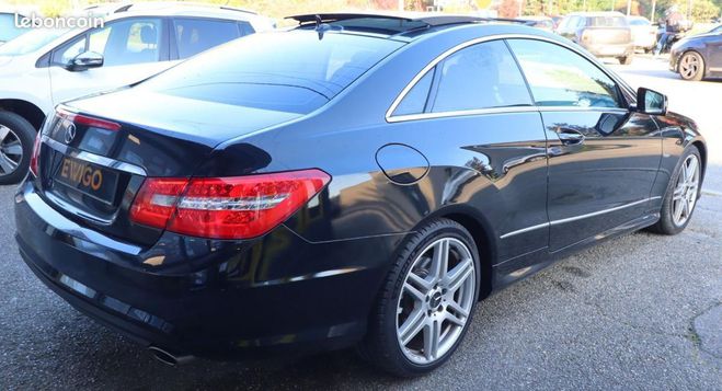 Mercedes Classe E Mercedes Classe E COUPE 3.0 350 CDI 230 CH BLUEEFFICIENCY  Noir de 2010