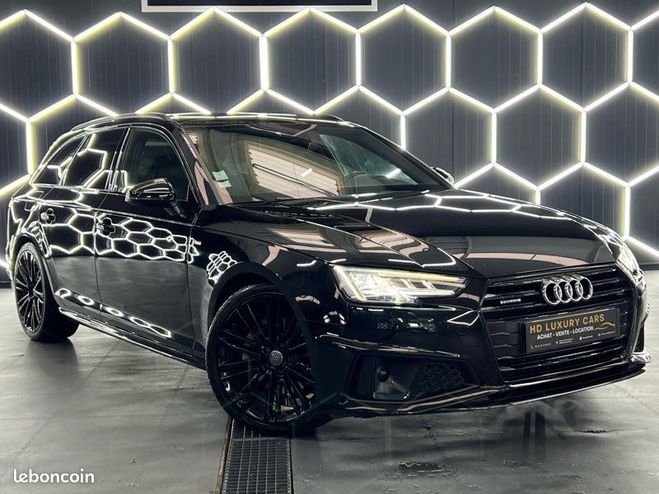 Cliquer pour voir la photo suivante Audi A4 Avant Quattro 3x S-line 2.0 TDi 16V S-Tr Noir de 2019