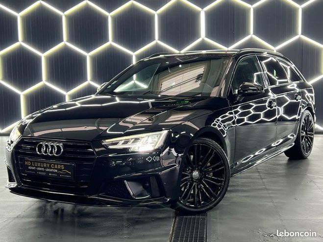 Audi A4 Audi A4 Avant Quattro 3x S-line 2.0 TDi 16V S-Tr Noir de 2019