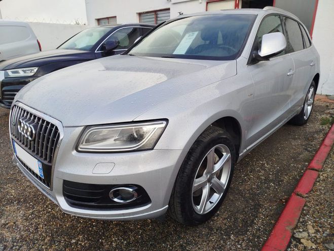 Audi Q5 3.0 V6 TDI 245ch FAP Ambiente quattro S  Gris de 2013