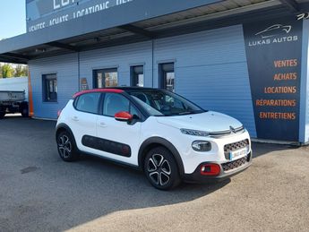  Voir détails -Citroen C3 PureTech 82 Shine toit panoramique à Chtillon-sur-Chalaronne (01)