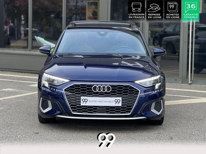 Audi A3 Sportback 2.0 30 TDI - 116 - BV S-Tronic BLEU CLAIR de 2022