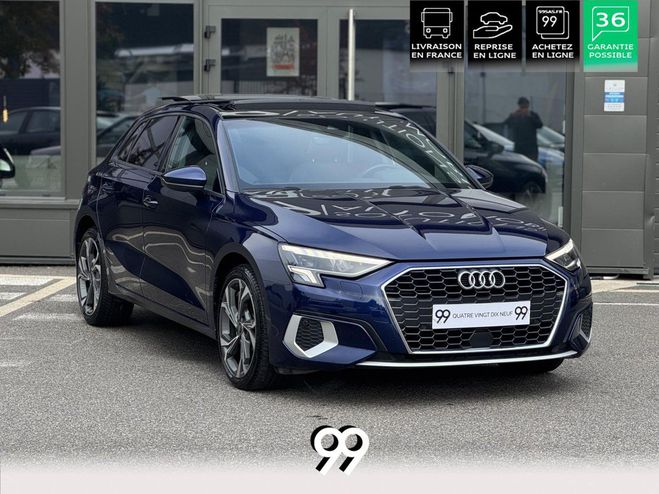 Audi A3 Sportback 2.0 30 TDI - 116 - BV S-Tronic BLEU CLAIR de 2022