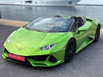  Voir détails -Lamborghini Huracan spyder 5.2 v10 lp 640 4wd evo ldf7 à Monaco (98)