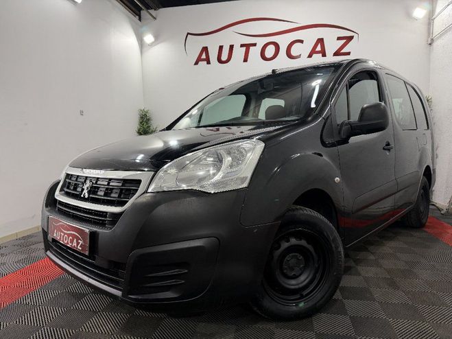 Peugeot Partner Peugeot Partner CABINE APPROFONDIE LONG 100cv 5PLACES*TV Noir de 2018