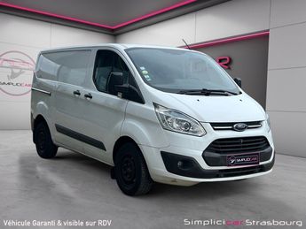  Voir détails -Ford Transit CUSTOM FOURGON 270 L1H1 2.2 TDCi 100 AMB à Eschau (67)