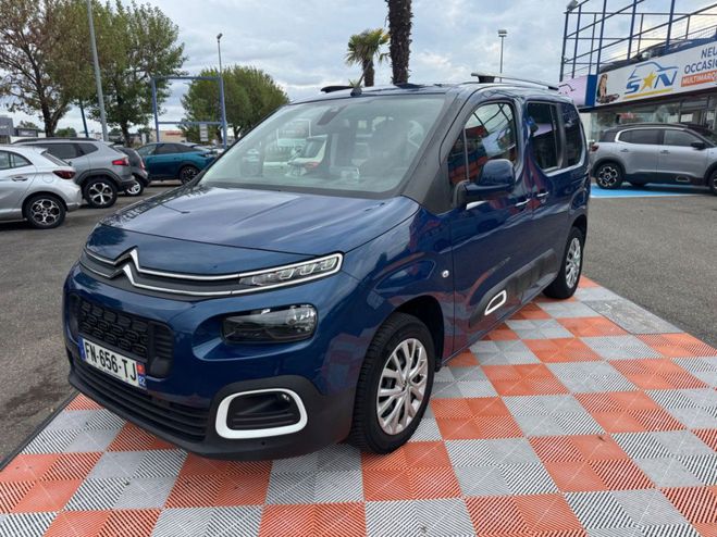 Citroen Berlingo Citroen Berlingo BlueHDi 100 SHINE GPS Bleu Foncé de 2020