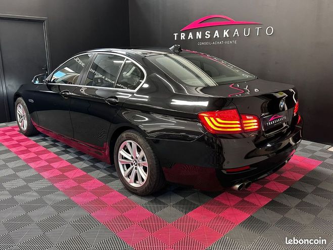 BMW Serie 5 F10 LCI 520d xDrive 190 ch Luxury A TROI Noir de 2016