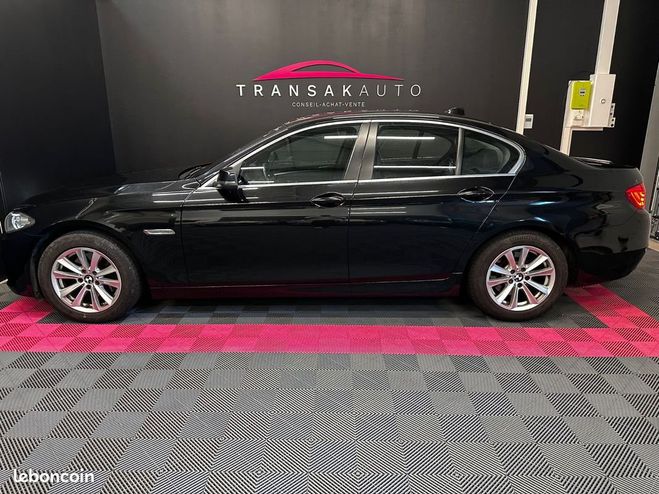 BMW Serie 5 F10 LCI 520d xDrive 190 ch Luxury A TROI Noir de 2016