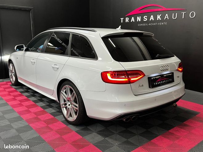 Audi A4 Audi A4 Avant 2L TDI 177cv S Line Multitronic A  Blanc de 2013