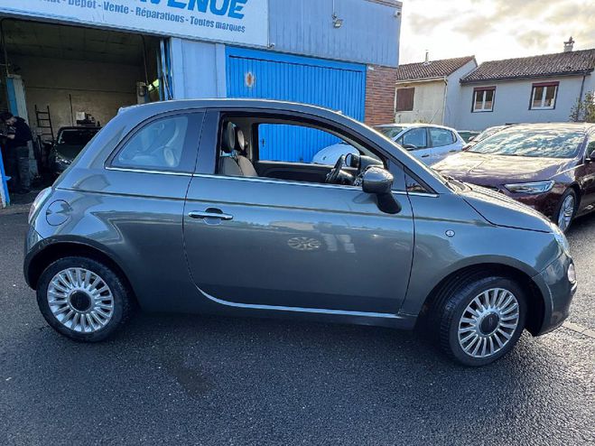 Fiat 500  1.2 8V 69 ch Lounge GRIS de 2012