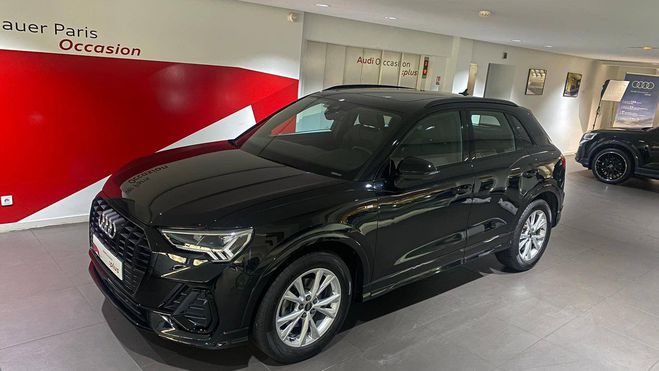 Audi Q3 35 TFSI 150 ch S tronic 7 S line Noir de 2022