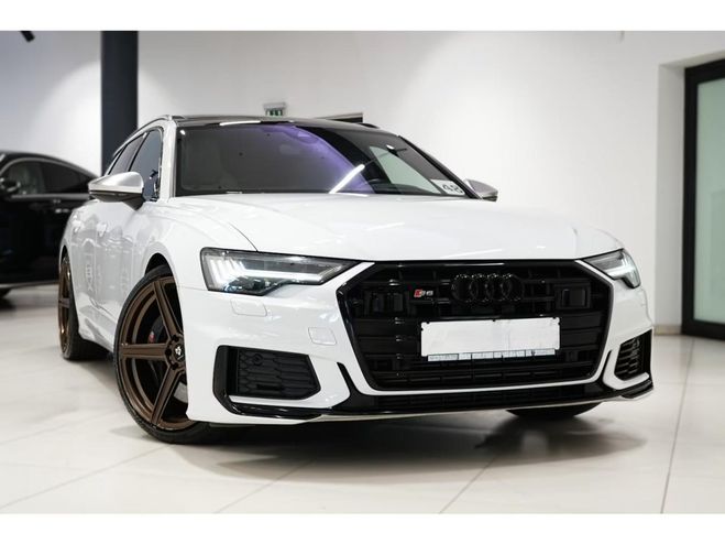 Audi S6 Audi S6 AVANT Quattro 3.0 TDI - 349 - BVA Tiptro blanche métallisée de 2019