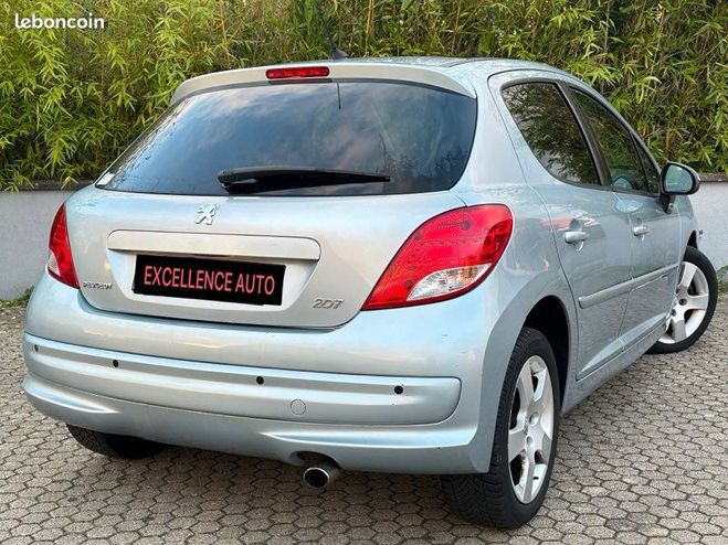 Peugeot 207 Peugeot 207 1.6 vti Allure Gps   bluetooth toit pano Bleu de 2011