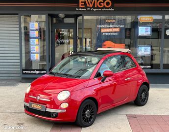  Voir détails -Fiat 500 CABRIOLET 1.2 69ch LOUNGE à Forbach (57)
