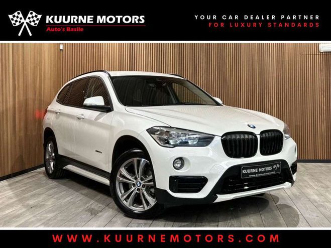 BMW X1 xDrive18d SportLine Alu18-Leder-Gps Blanc Mtallis de 