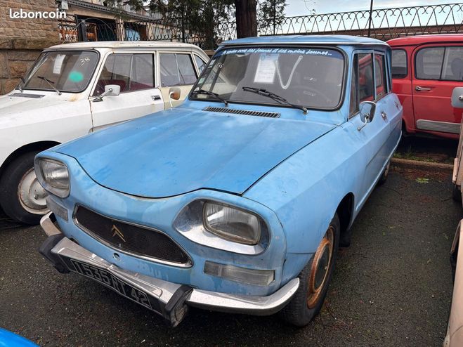 Cliquer pour voir la photo suivante Citroen Ami 8 berline et break Blanc de 1969