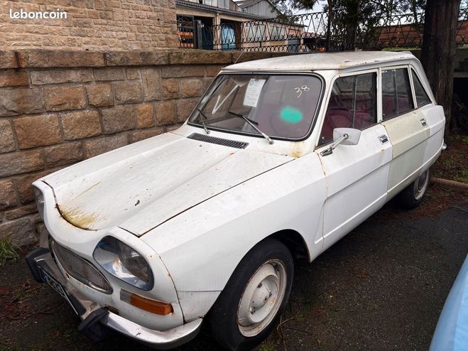 Citroen Ami Citroen Ami 8 berline et break Blanc de 1969