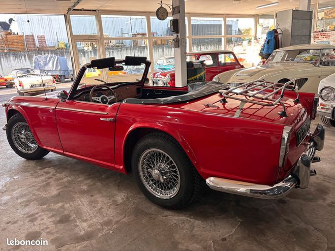Triumph TR3 TR tr4 a irs overdrive Rouge de 1966