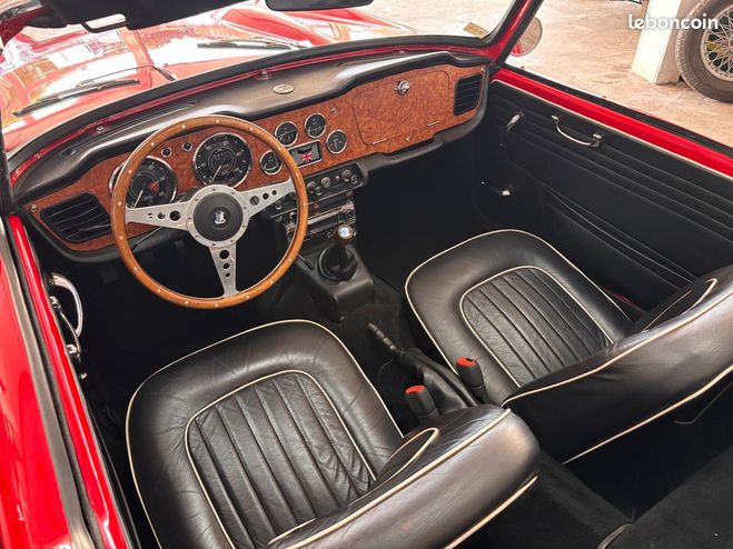 Triumph TR3 TR tr4 a irs overdrive Rouge de 1966