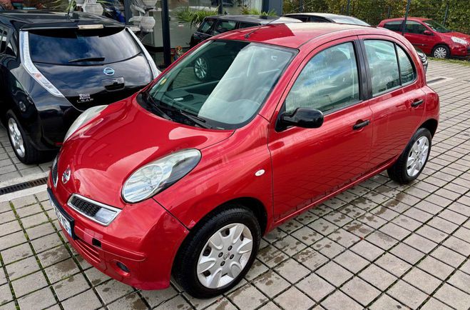 Nissan Micra Nissan Micra 1.5 DCI - 8V TURBO 86 EURO IV MIX Rouge Métallisé de 2009