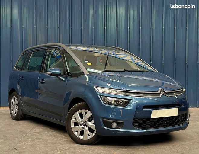 Citroen C4 Citroen C4 SpaceTourer 1.6HDI 115h 7places Garantie Bleu de 2014