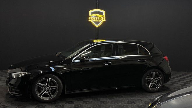 Cliquer pour voir la photo suivante Mercedes 200 benz classe a 7g-dct 163 ch amg line Noir de 2018