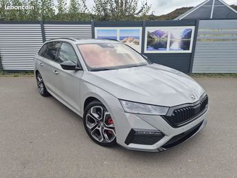  Voir détails -Skoda Octavia Combi RS 2.0TSI 245CH ACC-DSG-GPS-LED-TO à Mteren (59)