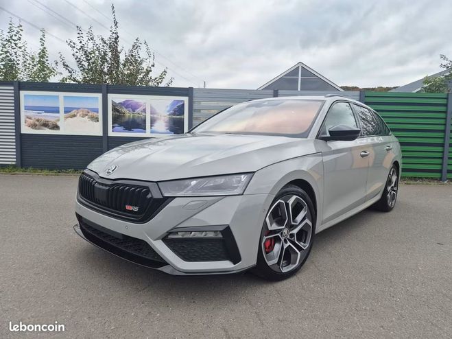 Skoda Octavia Skoda Octavia Combi RS 2.0TSI 245CH ACC-DSG-GPS-LED-TO Gris de 2021