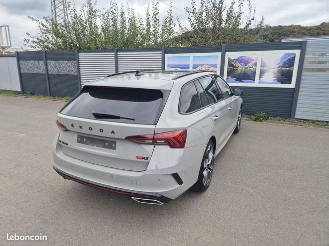 Skoda Octavia Skoda Octavia Combi RS 2.0TSI 245CH ACC-DSG-GPS-LED-TO Gris de 2021