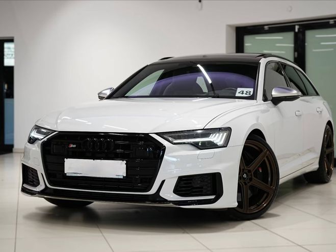 Audi S6 Audi S6 AVANT 3.0|SIÈGE RS|ACC|HUD|AIR|SOFT|PANO GLACIER BLANC de 2019