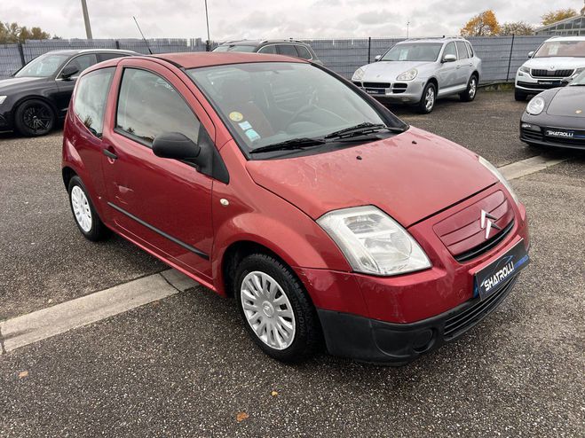 Citroen C2 1.1i 60ch 4cv 5Portes 4Places 1erMain 94 ROUGE de 2005