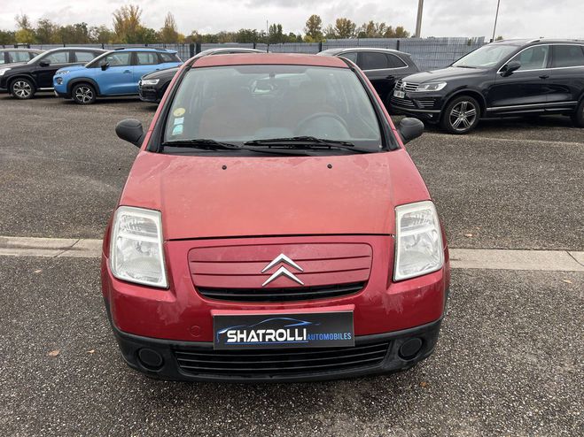 Citroen C2 1.1i 60ch 4cv 5Portes 4Places 1erMain 94 ROUGE de 2005