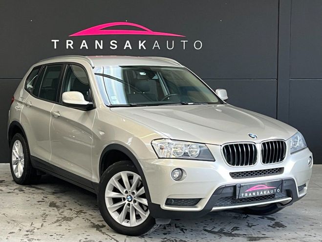 BMW X3 F25 XDRIVE 20i 184ch EXCELLIS - ENTRETIE Beige de 2013