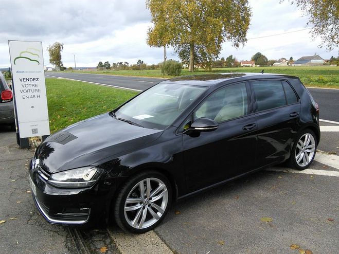 Cliquer pour voir la photo suivante Volkswagen Golf VII 2.0 TDI Blue Motion DSG6 150 CUIR Noir de 2016