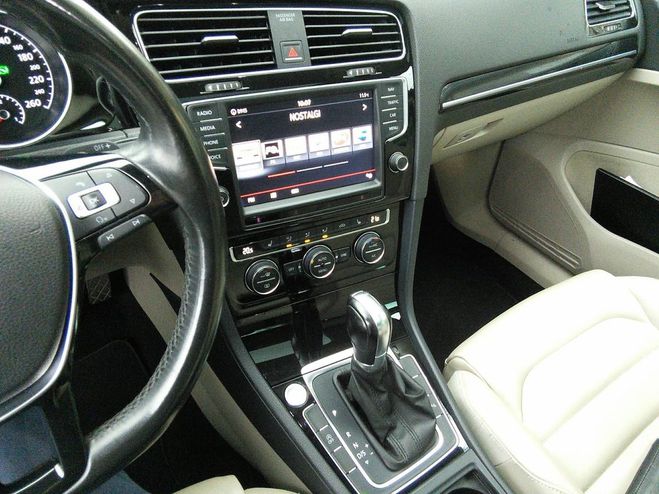 Volkswagen Golf VII 2.0 TDI Blue Motion DSG6 150 CUIR Noir de 2016